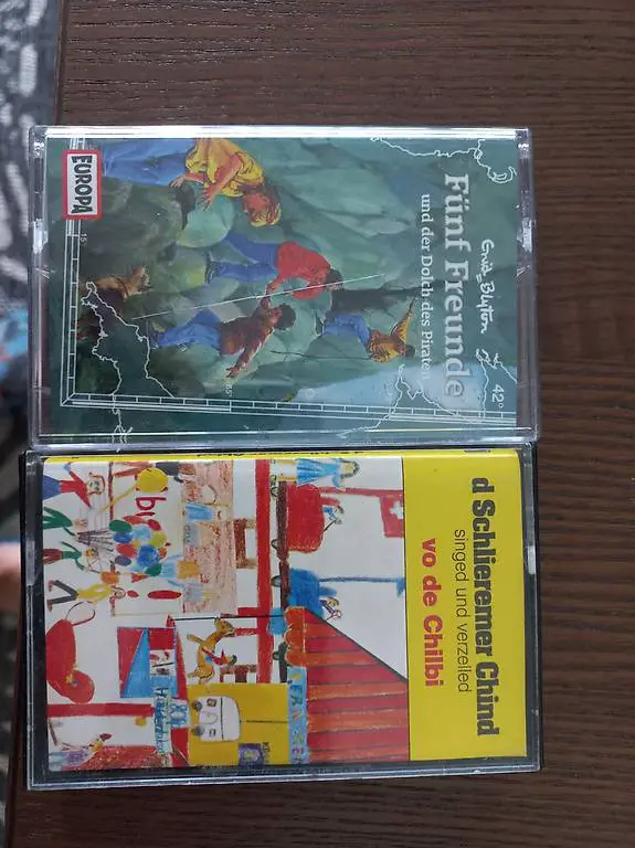 Kassetten 5 Freunde und schlieremer Chind