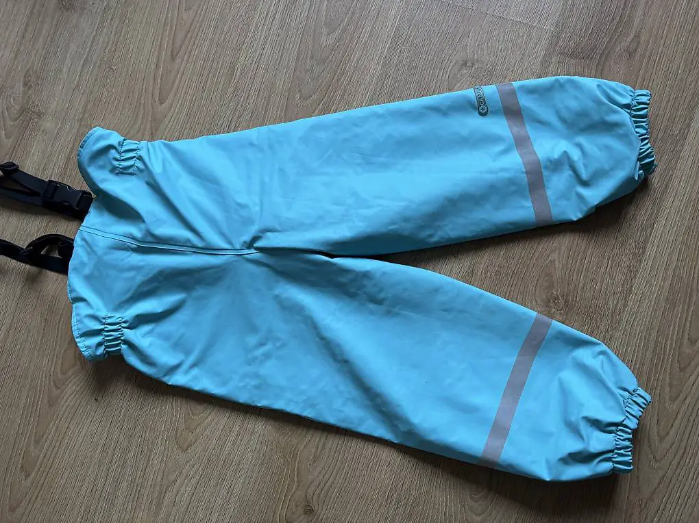 Gefütterte Regenhosen Grösse 110 / 116