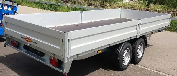  Böckmann Trailer Hochlader Brückenanhänger 6m Anhänger 3500