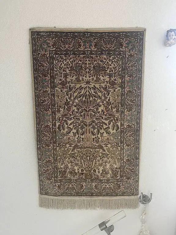 Seidenteppich 66x100 cm