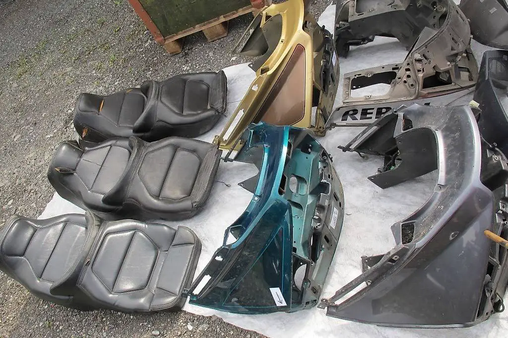 Honda GL1500 Material en Bloc Räder Motor Sitz Radio Koffer