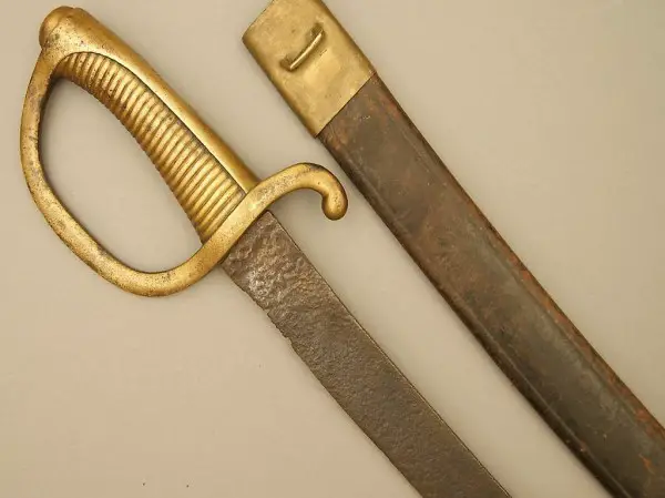  Antiker Säbel mit Scheide - Briquet