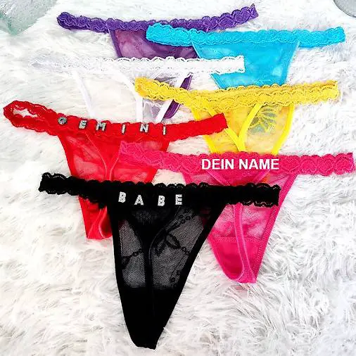 Personalisierte G-String Tanga (mit eigenem Name)