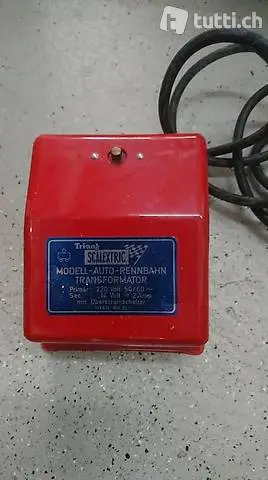 SCALEXTRIC Autorennbahn Trafo Top Oldy Triang