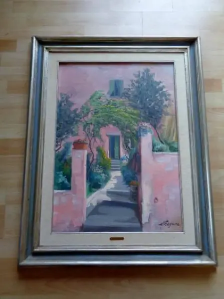 Ölbild Saverio Seassaro (1917-2016) mit oder ohne Rahmen