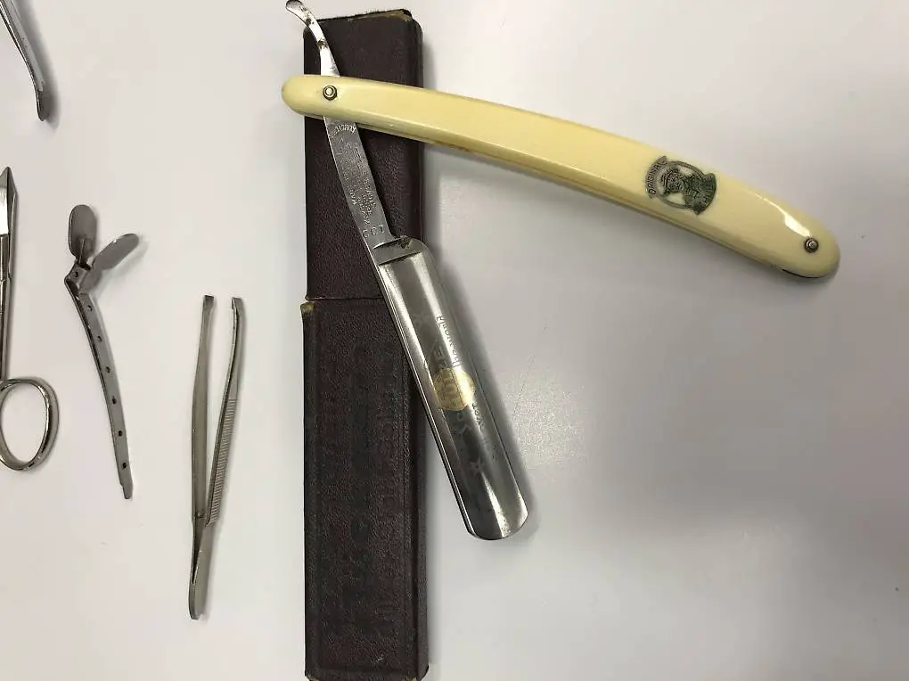 Rasiermesser Set Antik