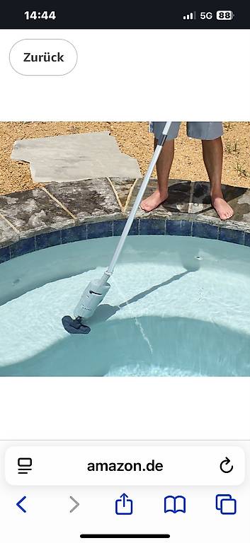 Poolsauger, Schwimmbad, Brunnen