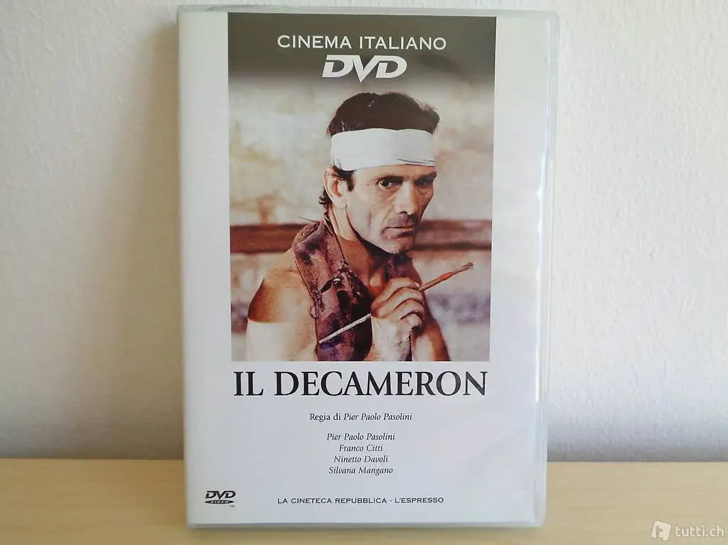 DVD Il Decameron di P.P. Pasolini