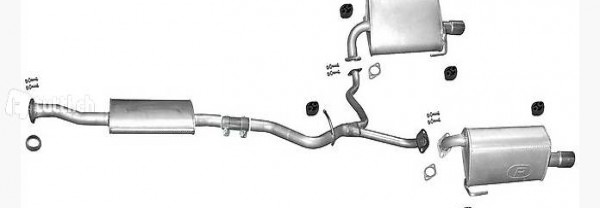 Subaru Legacy Outback 3.0 Auspuff