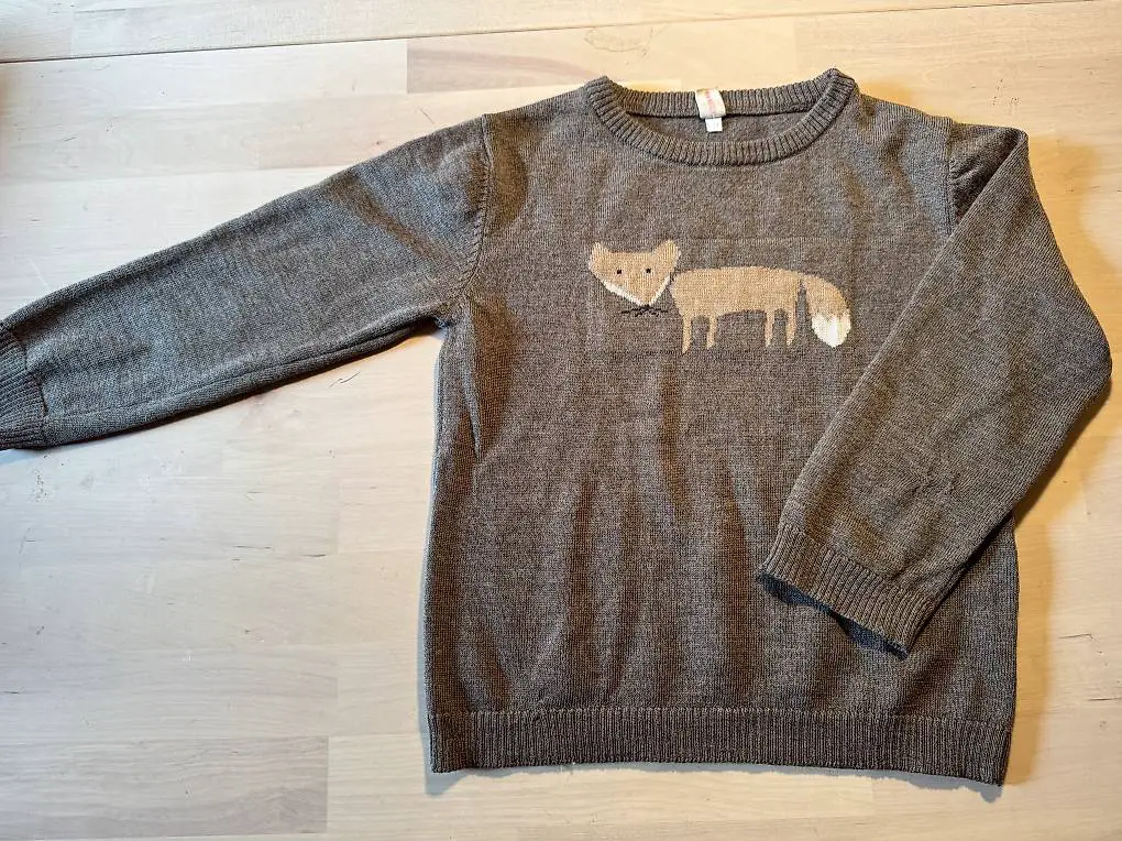 WIL Merino-Kinderpullover, Gr.110