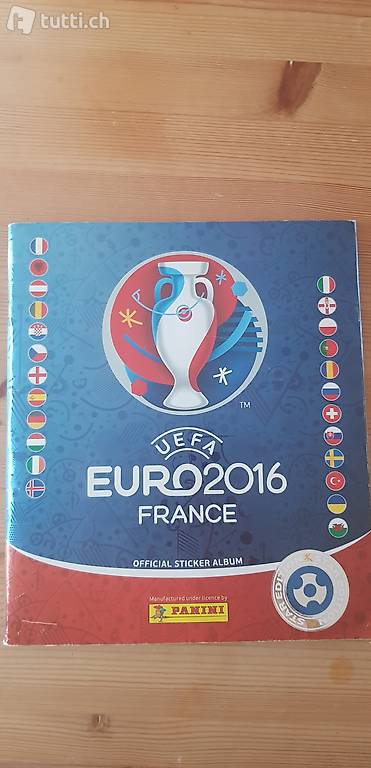 Panini EM 2016 Euro France - Album - Vollständig - Softcover