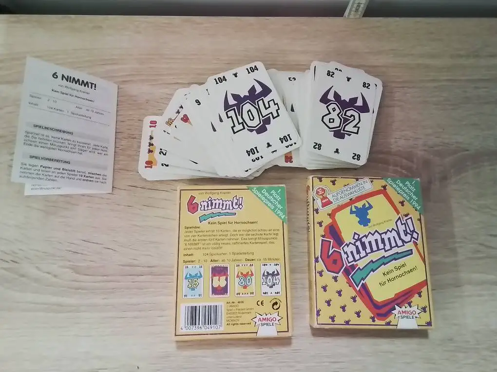 6 nimmtAmigo Spiel