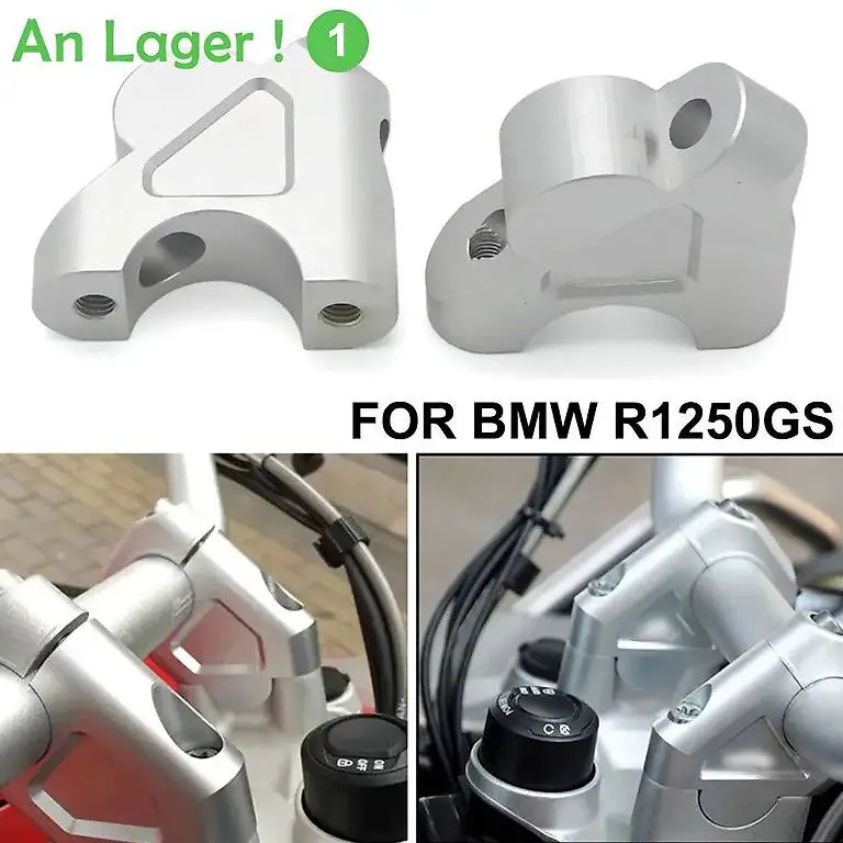 Für BMW R1200GS R1250GS LC Griff Bar Riser Clamp Verlängern