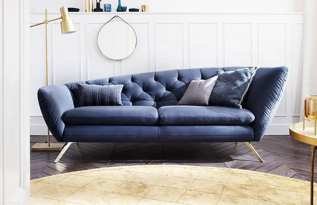 Sofa Chester mit Recamiere in div. Farben