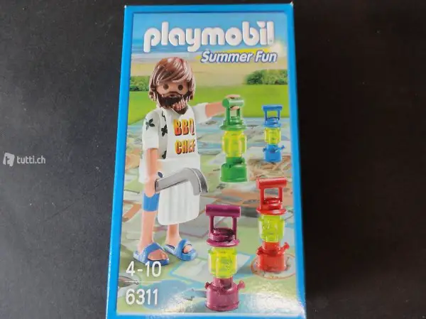 Playmobil SummerFun BBQ-Chef 6311 neu unbespielt OVP