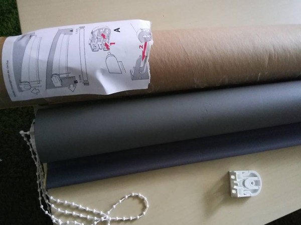 Odin Rollo Jalouise grau 160cm