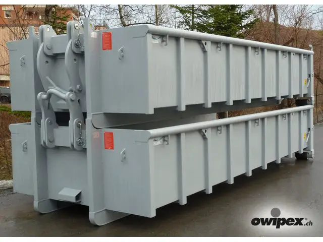 Abrollcontainer stapelbar 12 m3, Abrollkipper (Haken)