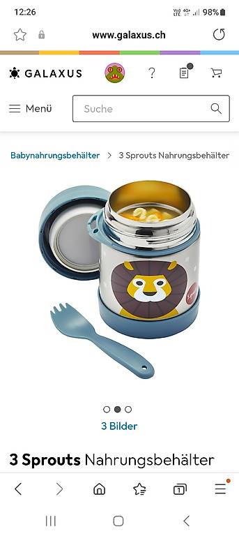 3 Sprouts Nahrungsbehälter