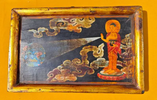 Buddha der unsere Welt segnet