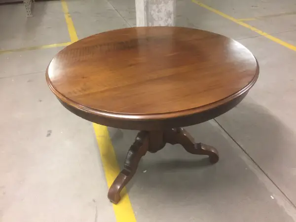 schöner antiker Rundtisch Biedermeier Massivholz