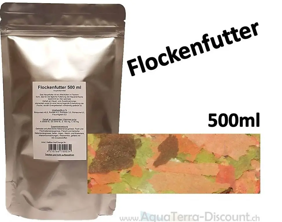 Premium Flockenfutter 500 ml (80g) , NEU/OVP