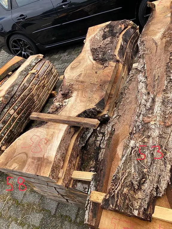 Nussbaum Klotzbretter Holzbretter