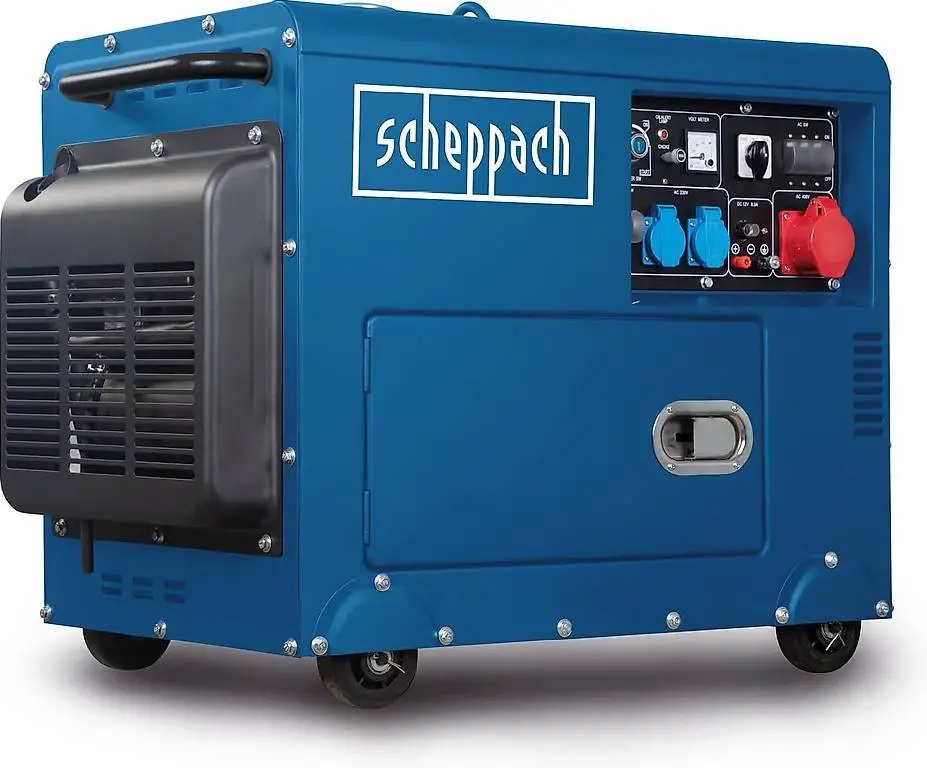 Dieselgenerator 920 x 520 x 750 mm mit 16 L Tank