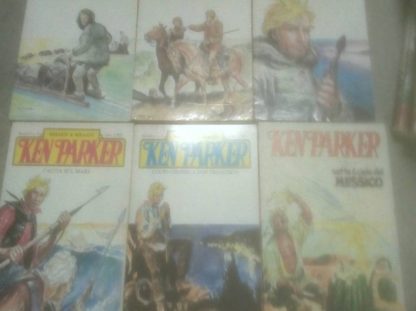 25 numeri fumetti Ken Parker,per un franco l"uno