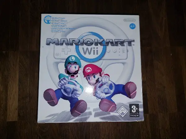 Lenkrad für Mario Kart in Originalverpackung