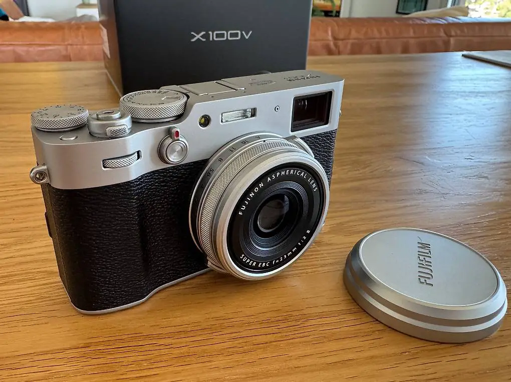fujifilm x100v silber - ovp + garantie