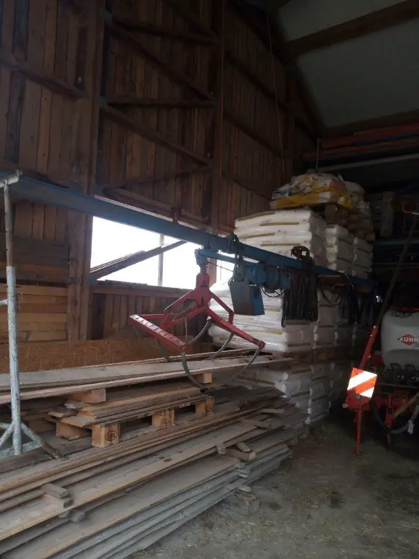 Heu Entnahmekran Zumstein