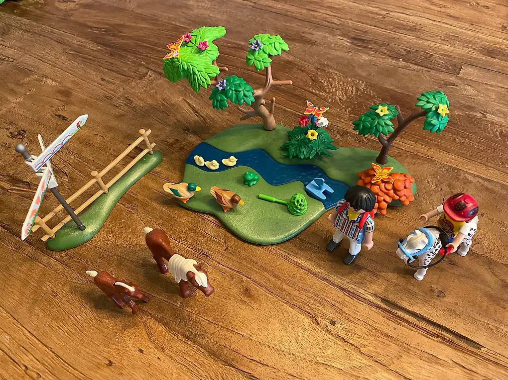 PLAYMOBIL Fröhlicher Ponyausflug (70512)