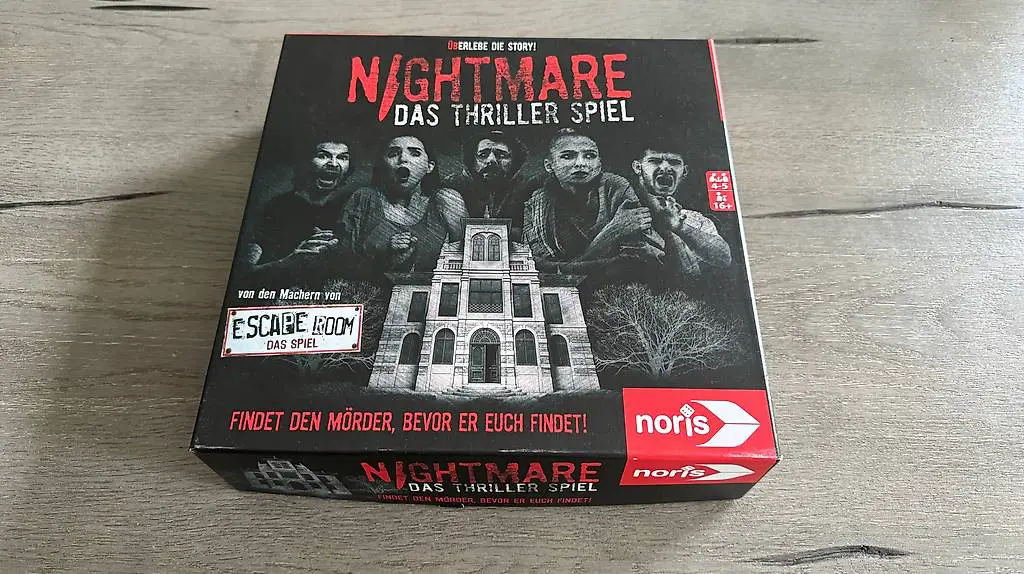 Gesellschaftsspiel Nightmare - Das Thriller Spiel