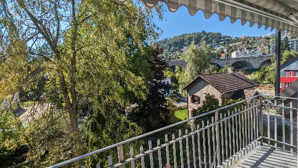 Helle 4 Zimmerwohnung in Uzwil, zentral und im Grünen