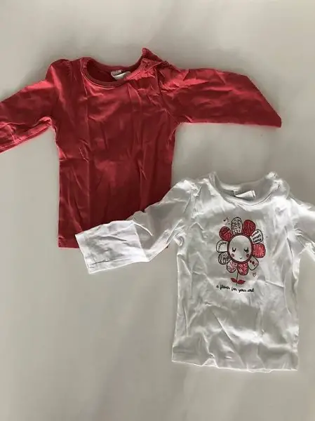 2 Baby Shirt Grösse 80