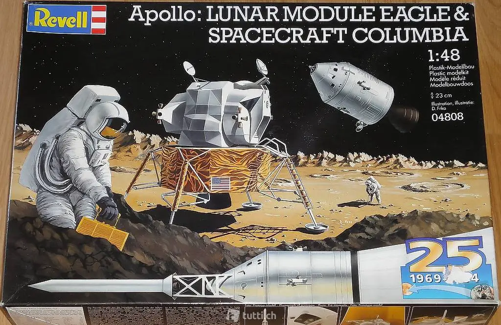 Revell Apollo: Lunar Module Eagle & Spacecraft Columbia 1:48