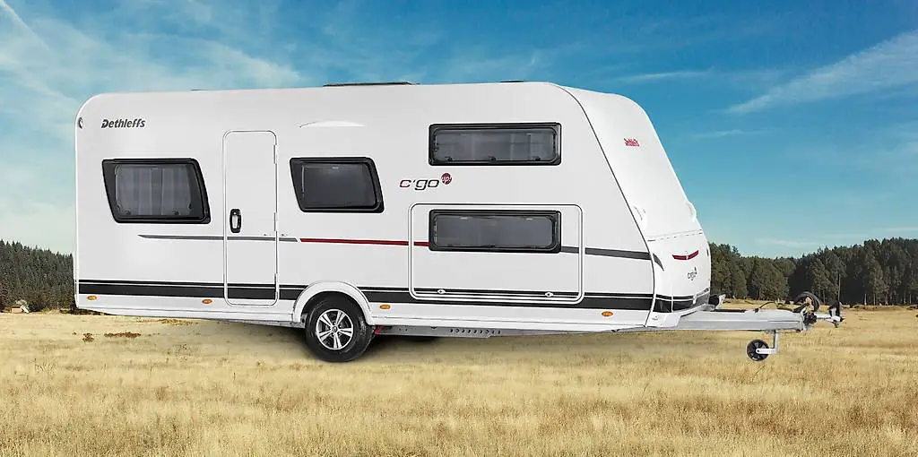 Wohnwagen Dethleffs c"go up 525 KR zur Miete