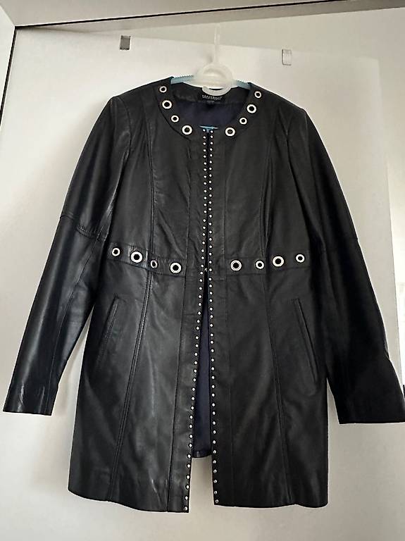 Lederkurzmantel Gr. 40-42