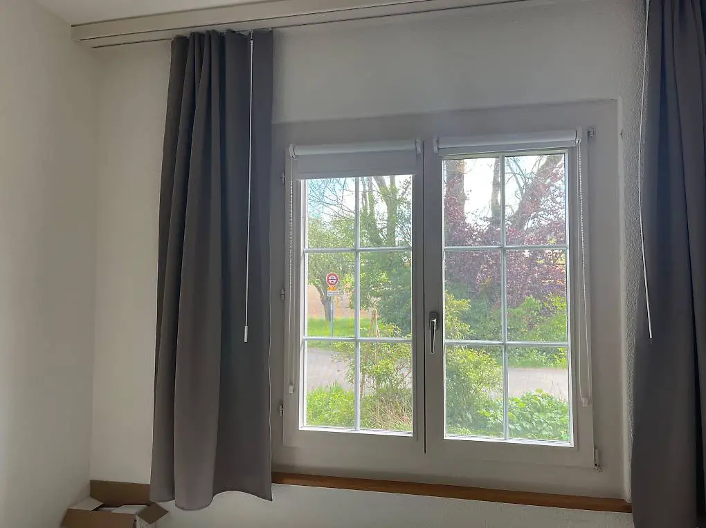 Nachtvorhänge dicht