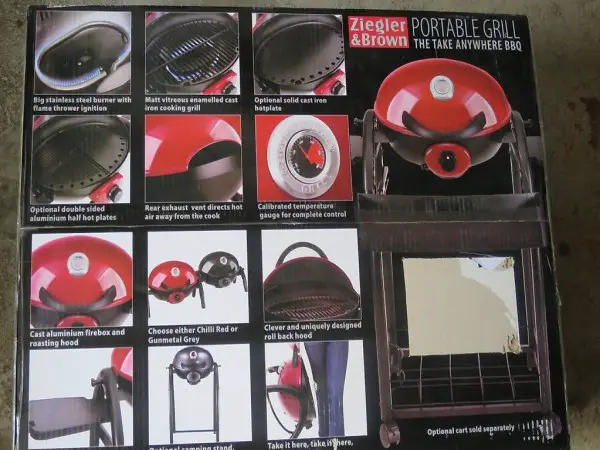 Tischgrill Ziggy (Gasgrill fürs Campen / NEU)