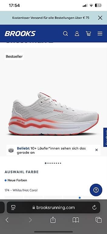 Brooks Laufschuhe Rennen