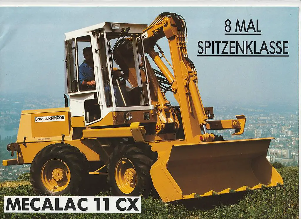 MECALAC 11CX Prospekt Ausgabe 37283