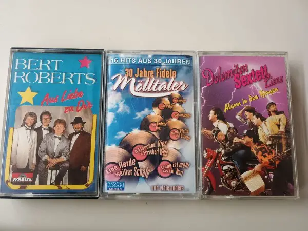 Kassetten Musik alle Richtung OLDY Sammler div.