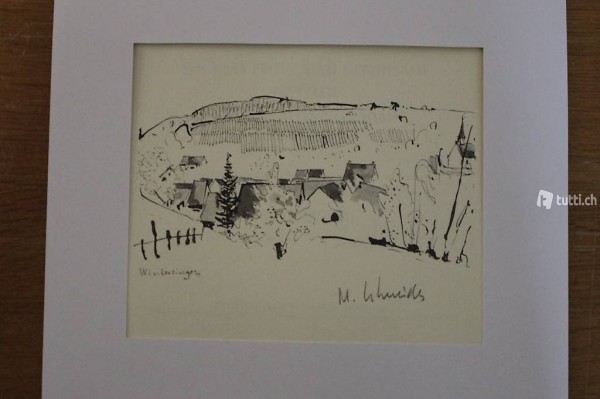 Max Schneider, Kunstmaler: Bild "Wintersingen"