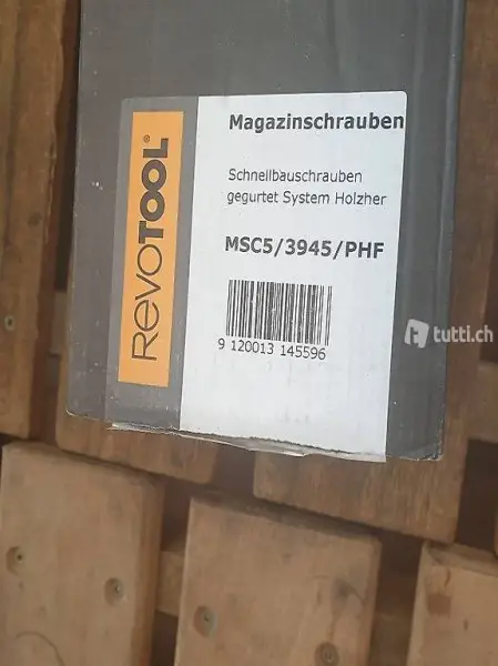  Pack à 1000 Stk. Magazinschrauben Revotool MSC5/3945/PHF