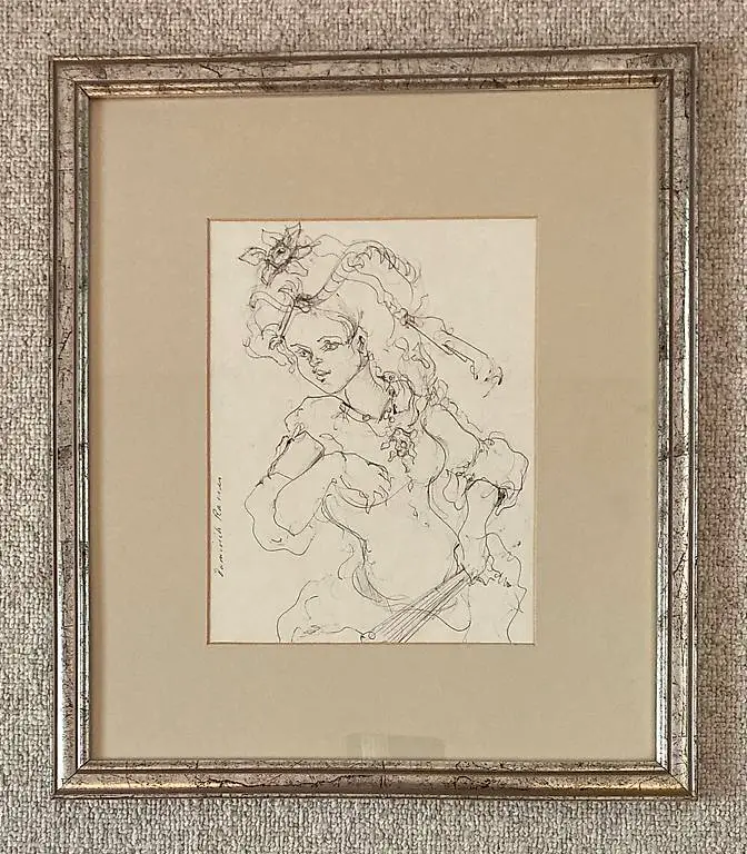 Originalzeichnung von Dominik Rasser