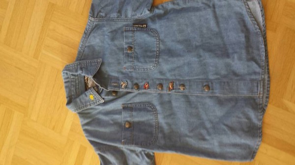 Jeanshemd kurzarm NEU