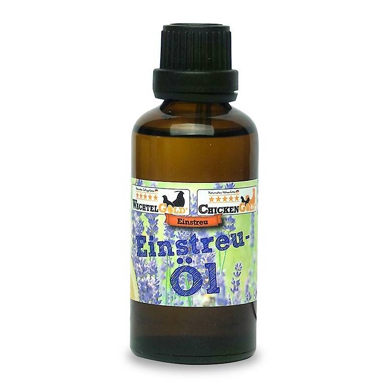Wachtel und Hühner Einstreu Oel 50ml