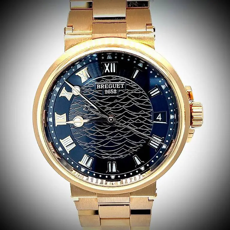 Breguet Marine Date Rosegold / Rosegold Band