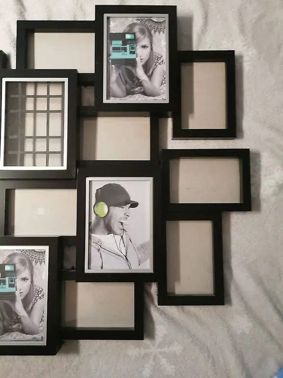 Collage-Rahmen Multibilderrahmen 14 Fotos